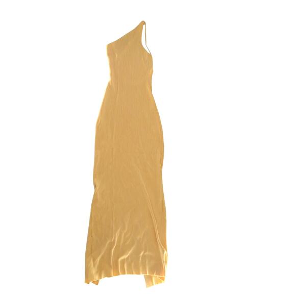 Elegant Yellow Midi Dress - Picture 3 of 9